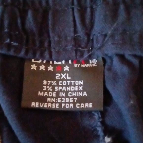 🆕NWT Galaxy Navy blue joggers size 2XL - Picture 5 of 8